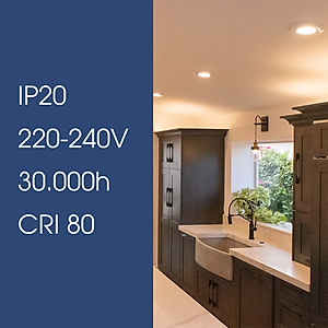 Đèn PHILIPS LED âm trần DN027B G3 - 6W, 9W, 12W, 15W, 19W (3000K/ 4000K/ 6500K)