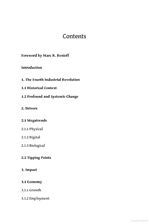 The Fourth Industrial Revolution