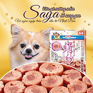 Viên gà nướng mềm SAYA bổ sung gan 100g