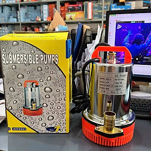 Máy Bơm Chìm 12V Lõi Đồng – Chạy Bình Ắc Quy, Bơm Nhanh, Bền Bỉ