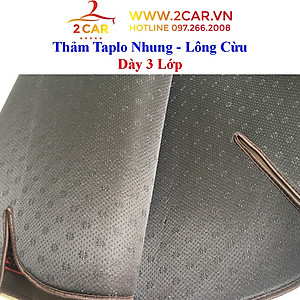 Thảm Taplo Nhung Xe Toyota Raize 2022, chống nóng tốt, chống trơn trượt, vừa khít theo xe