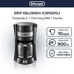 [Hàng chính hãng] Máy pha cà phê Drip DeLonghi ICM15210.1