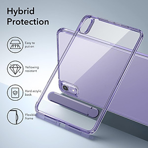 Ốp lưng Cho iPad Mini 7 ESR Metal Kickstand Case - Hàng Chính Hãng