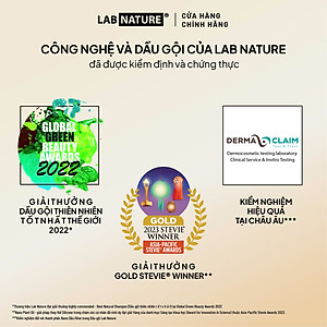 Dầu gội Lab Nature Men Hair-loss 470g - Công nghệ Nano Giảm Rụng Tóc 10 Lần