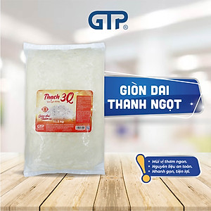 Hạt Thạch 3Q GTP (Túi 2kg) - Trân châu trắng giòn, thạch 3Q