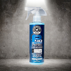 CHAI XỊT BÓNG NHANH CÓ WAX CHEMICAL GUYS P40 DETAILER SPRAY WITH CARNAUBA (16 OZ)
