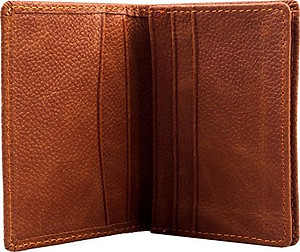 Ví đựng namecard da bò Huy Hoàng màu da-HT9101