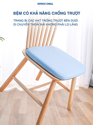 Đệm Lót Ngồi Ghế Gỗ OFFICE CHILL Nệm Lót Ngồi Ghế Văn Phòng Dưới Sàn Nhà Chất Liệu Cao Su Non