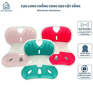 Ghế Công Thái Học Chỉnh Dáng Ngồi - Ghế Tựa Lưng Chống Cong Vẹo Cột Sống Cho Nam, Nữ, Trẻ Em - HÀNG CHÍNH HÃNG MINIIN