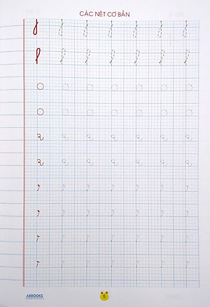 Bé Chuẩn Bị Vào Lớp 1 - Vở Tập Viết Nét Cơ Bản
