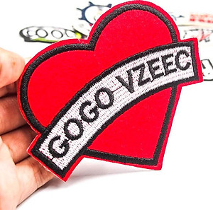 Set 13 Patch vải sticker ủi - Streetstyle 1