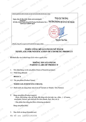 [KHUYẾN MÃI] Kem Dưỡng Trắng White Lie Chống Lão Hóa Dưỡng Ẩm Mờ Nám BELLCA 75g