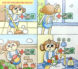 Sách Rèn Luyện Kỹ Năng Sống Cho Trẻ - Em Học Quản Lý Tài Chính - Con Có Thể Quản Lý Tiền Bạc