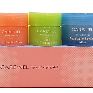 Combo 3 mặt nạ ngủ môi và da Care:nel Sleeping Mask 50g