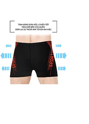 Quần bơi nam Vải dày đẹp - Quần bơi hè mẫu mới hot