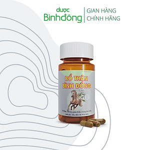 Bổ Thận Bình Đông - Bổ thận, hỗ trợ giảm triệu chứng đau lưng, mỏi gối, tiểu đêm – hộp 60 viên nang