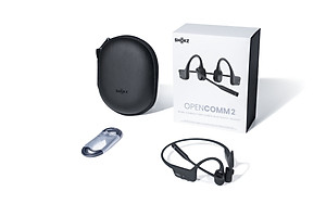 Tai nghe Bluetooth truyền âm thanh qua xương Shokz OPENCOMM2/OPENCOMM2 UC - Hàng Chính Hãng