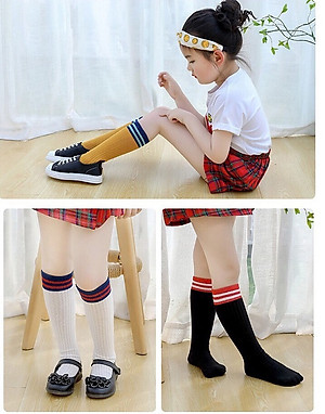 Combo 5 Tất đùi mặc váy cho bé - Màu ngẫu nhiên