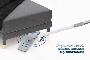 Cây lau nhà tự vắt đa năng Sunhouse KS-MO3211PW