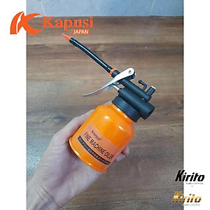 Bình Châm Nhớt 250ml Kapusi | Bình Vịt Dầu Loại Sắt & Nhựa Trong – Dụng Cụ Bơm Nhớt Cầm Tay Cho Thợ Cơ Khí, Garage, Gia