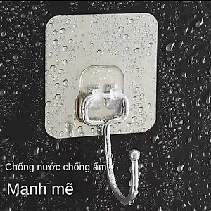 Móc Dán Tường, Móc Dính Tường Treo Đồ Nặng Siêu Dính Inox 304 - Treo Thớt, Nồi Niêu Xong Chảo, Treo Đồ Đa Năng