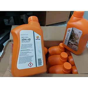  Nhớt 100% tổng hợp Repsol MXR Platium Racing 10W40 1L - Nhớt xe máy mô tô PKL, Exciter, Winner X, Siru