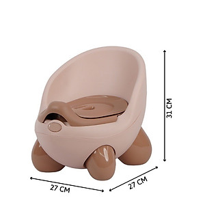 Ghế Bô Cho Bé Đi Vệ Sinh Có Tựa Lưng,Chân Đế Chống Trượt,Có Ngăn Chứa Dễ Tháo Lắp Cọ Rửa