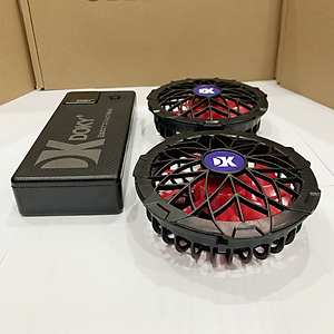 [GIÁ TỐT] Bộ Phụ Kiện Áo Điều Hòa ZASKY Nhật Bản, Bộ Phụ Kiện Áo Điều Hòa Quạt Gió, Bộ PIN Quạt Sạc Dây Cáp, PIN 50.000mAh-18V Bảo Hành 12 Tháng