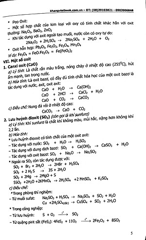 Sách Chuyên Đề Bồi Dưỡng Học Sinh Giỏi Qua Các Kỳ Thi Hóa Học Lớp 9