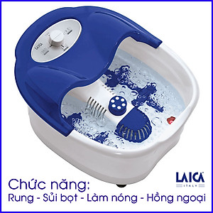 Bồn massage chân trị liệu thư giãn đa chức năng LAICA PC1301 - ITALY