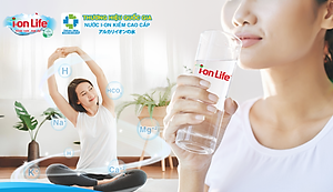 Nước uống ion kiềm thương hiệu i-on Life 450ml thùng 24 chai công nghệ Nhật bản khỏe ruột mát da