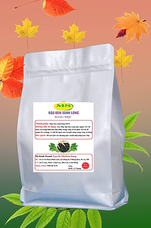 Đậu đen xanh lòng rang mộc - 01kg - (MS) - Đậu đen xanh lòng 100% - hạt nhỏ thuần chủng