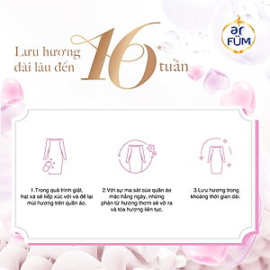 [Special Edition] Hạt Xả Thơm Quần Áo Hương nước hoa ArFUM Lưu Hương lâu, Làm Mềm Vải Và Chống Tĩnh Điện (150gr)