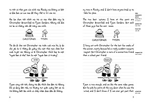 Nhật Ký Chú Bé Nhút Nhát song ngữ Việt-Anh Tập 5 Sự Thật Phũ Phàng