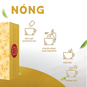 Trà hoà tan Rita Võ Chanh gừng mật ong [12góix18g]