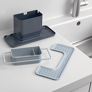 Giá Để Dụng Cụ Rửa Bát Joseph Joseph Caddy Large Grey Hàng chính hãng