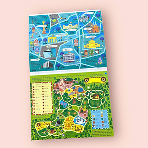 Cuốn Sách Khổng Lồ Về Trò Chơi Tư Duy - Maps Activity Pad