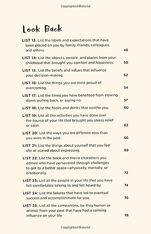 52 Lists For Calm: Journaling Inspiration For Soothing Anxiety And Creating A Peaceful Life