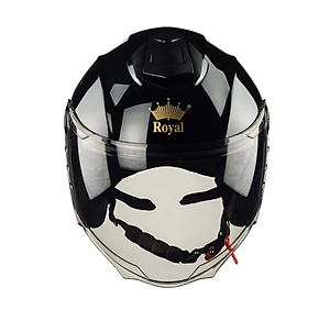 Nón bảo hiểm 3/4 Royal XH01 3 size, lót tháo rời, bảo hành trọn đời