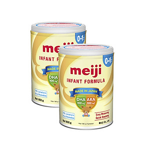 Combo 2 Hộp Sản Phẩm Dinh Dưỡng Công Thức Meiji Infant Formula - Nhập khẩu chính hãng (800g)