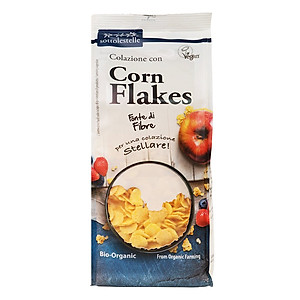 Ngũ cốc hữu cơ bắp ngô cán dẹp Sottolestelle 300g Organic Corn Flakes