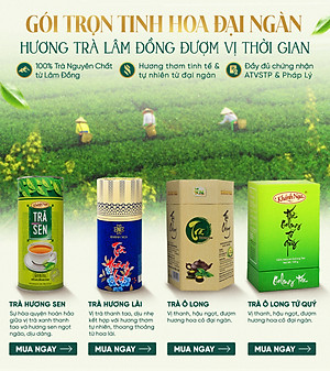 Trà  Hương Sen Khánh Nga 100g