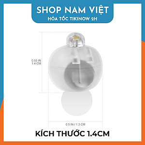 Set 10 Đèn LED Bi Mini Trang Trí Bong Bóng, Đồ Chơi, Quà Tặng Sáng Tạo