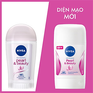 Sáp Ngăn Mùi NIVEA Pearl & Beauty Chiết Xuất Ngọc Trai (50 Ml) - 84155