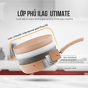 Chảo nhôm chống dính Elmich Harmonia EL-3779