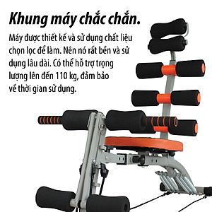 Máy Tập Đa năng New Six Pack Care mẫu mới model KM2017 (Hàng nhập khẩu)