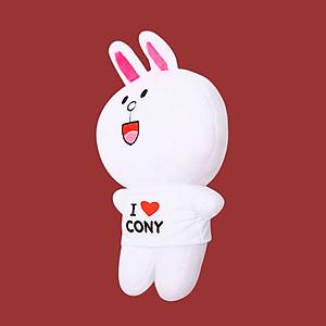 Gấu bông thỏ trắng cony size 35cm