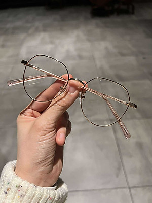Kính kim loại nhiều màu thời trang Hàn Quốc 6833 cho nam nữ