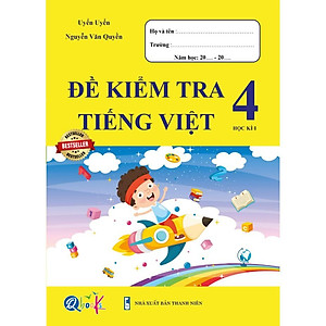 Sách - Combo Bài Tập Tuần và Đề Kiểm Tra lớp 4 - Môn Toán và Tiếng Việt học kì 1 (4 cuốn)