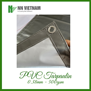 Bạt nhựa PVC che nắng mưa, may viền khuy sẵn tiện dụng. Nhiều kích thước lựa chọn